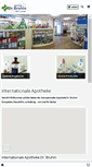 Mobile Screenshot of internationalpharmacy.ch